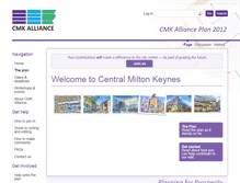 Tablet Screenshot of cmkalliance.co.uk